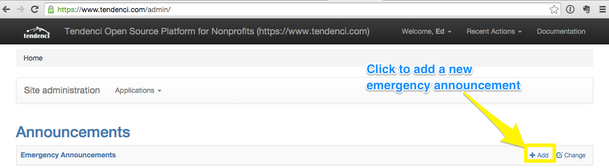 3emergency-announcement-adding-tendenci-site.png