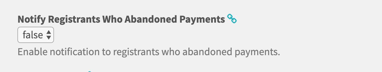 Abandoned pay notification