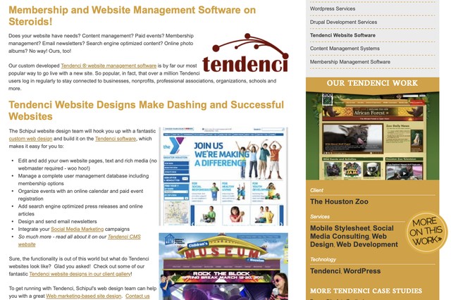 Tendenci Introduction 2011
