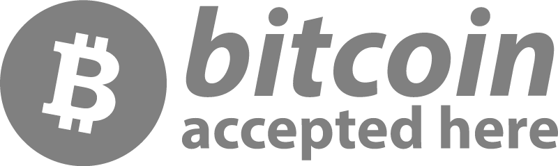 Free cryptocurrency logo - Bitcoin Aceepted Here