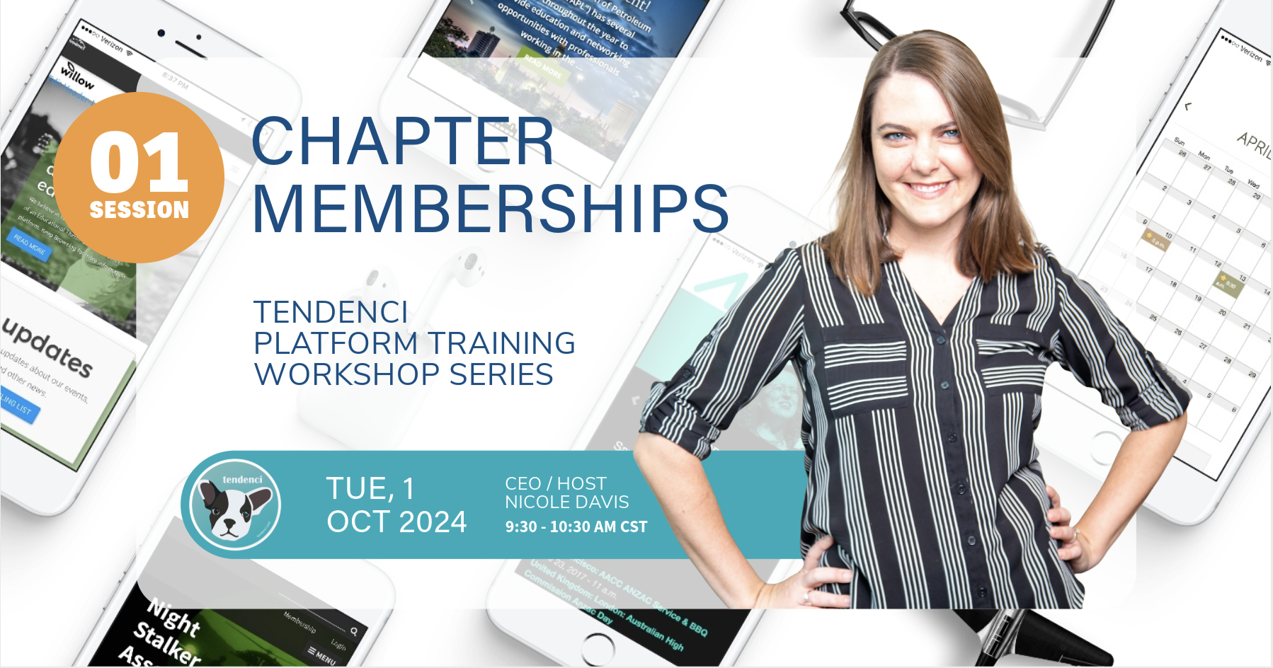 Chapter Memberships | 1 Session  | Platform Training Workshop Series