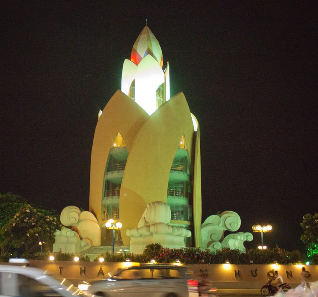 Nha Trang Vietnam Building on Beach