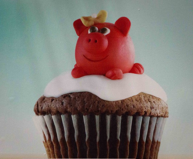 Pig on a Cupcake