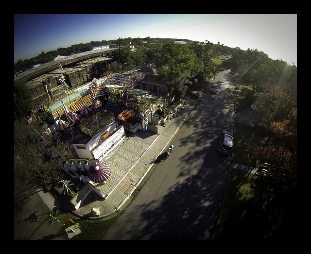 Orange Show Aerial Shot November 2012