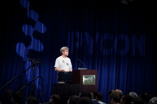 Guido at PyCon 2013 in Santa Clara