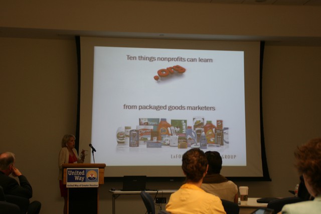 AMA Houston NPO Marketing Panel - Ten Things Non-Profit Marketers Can Lean from Packaged Goods Marketers