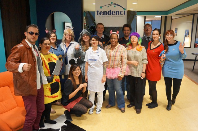 Tendenci Halloween 2013 - Group Shot