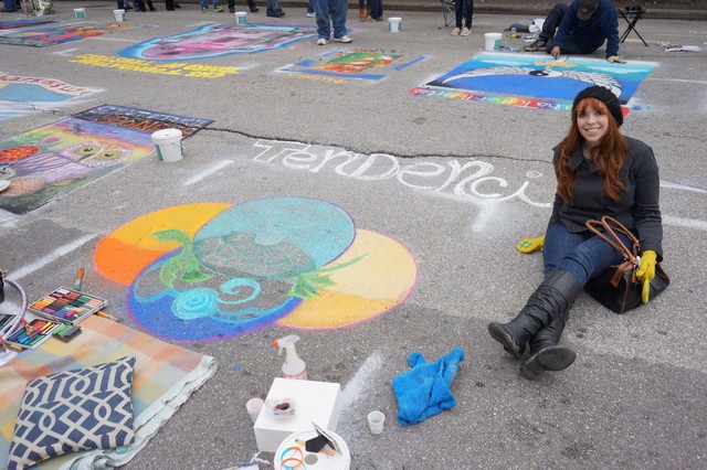 With the Tendenci square - Via Colori 2013