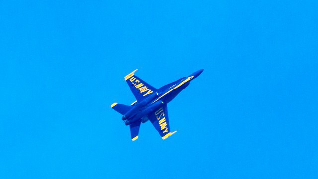 Blue Angels over San Francisco