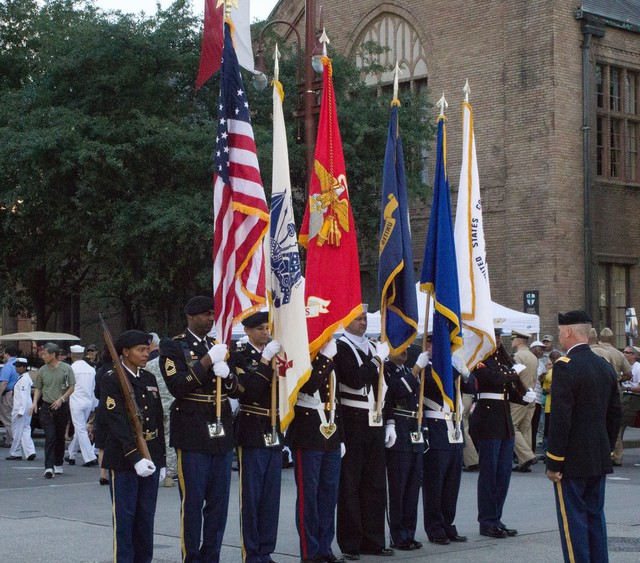 Welcome Home Parade for US Soldiers Returning from Iraq Downtown Houston