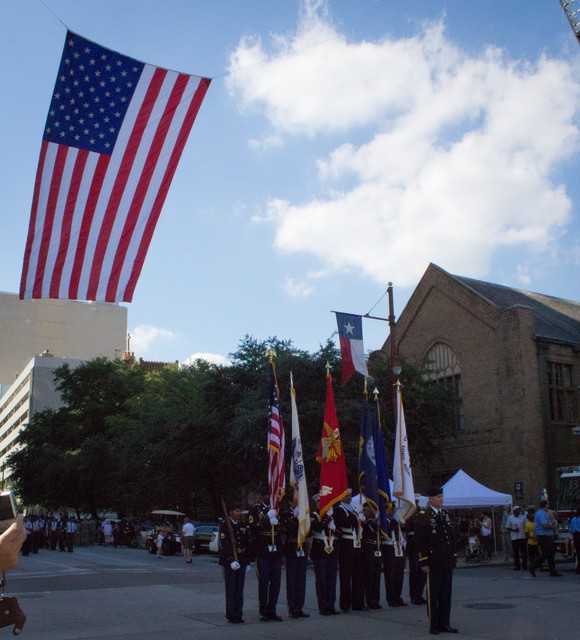 Welcome Home Parade for US Soldiers Returning from Iraq Downtown Houston