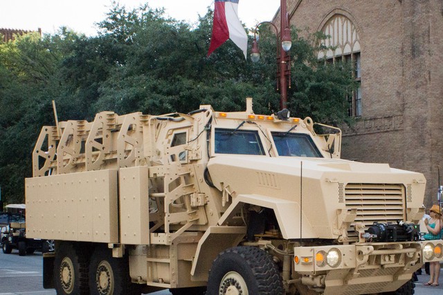 Welcome Home Parade for US Soldiers Returning from Iraq Downtown Houston