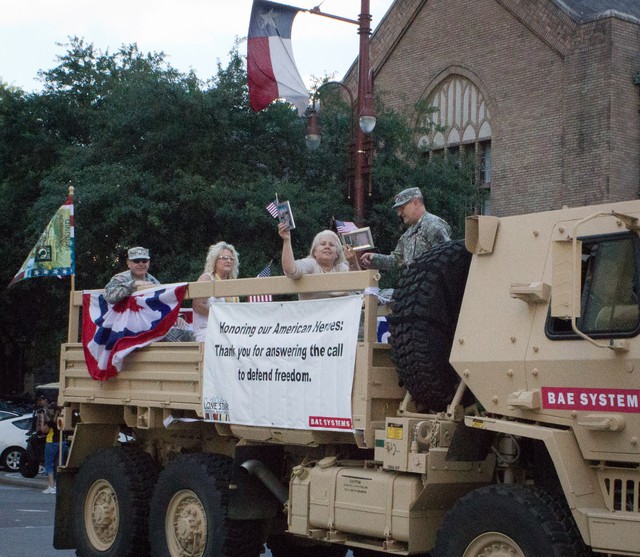 Welcome Home Parade for US Soldiers Returning from Iraq Downtown Houston