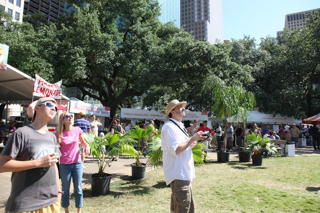 2012 04 Tendenci Softwares Mascot Quadcopter visits iFest-9729