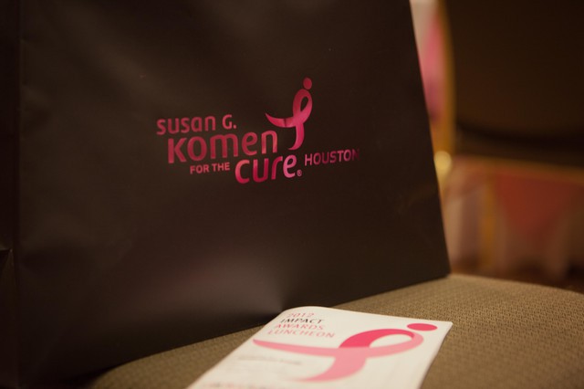 Susan G Komen, Houston Impact Awards Luncheon