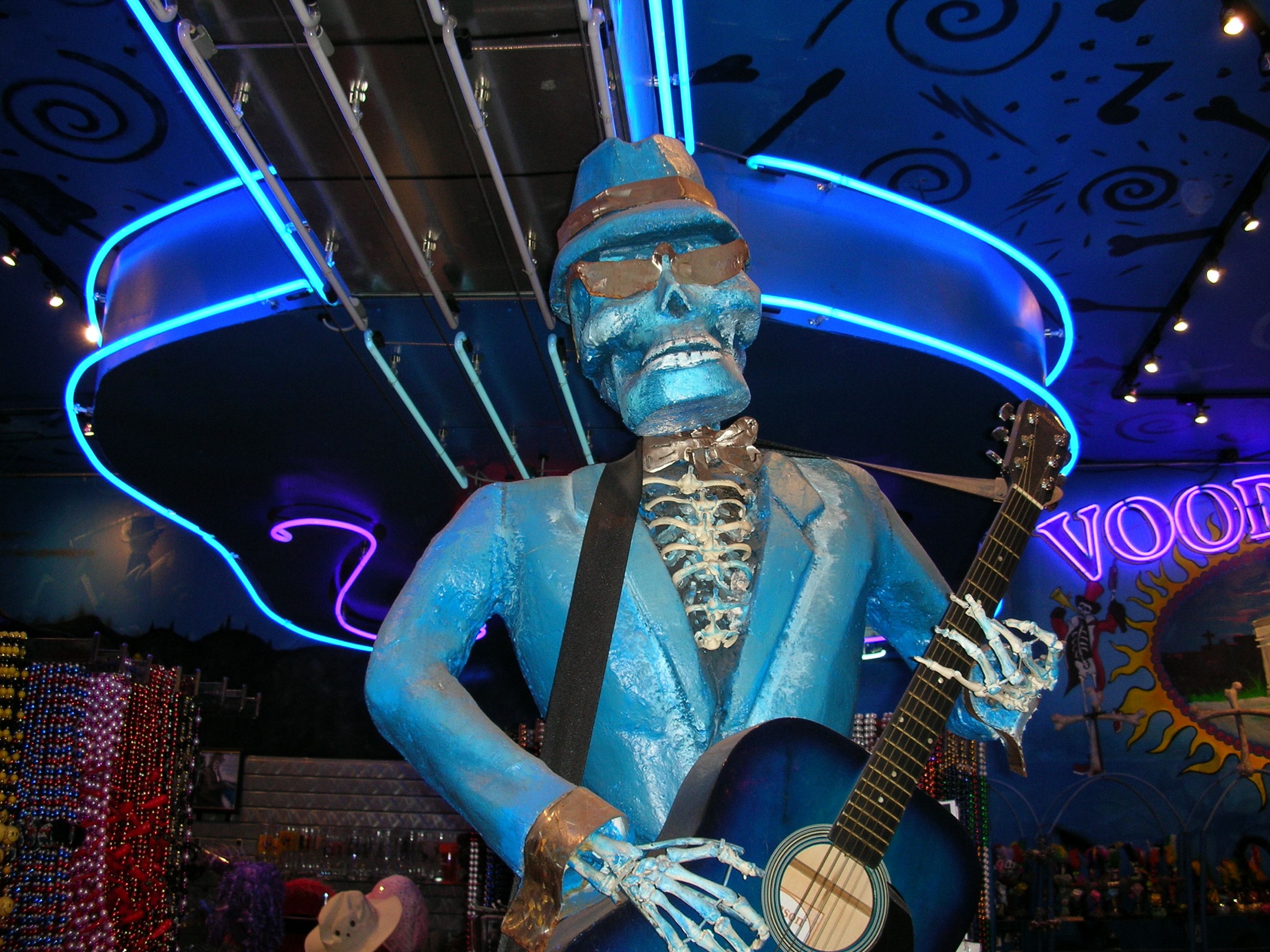 Blue Skeleton New Orleans Ed Schipul Photography