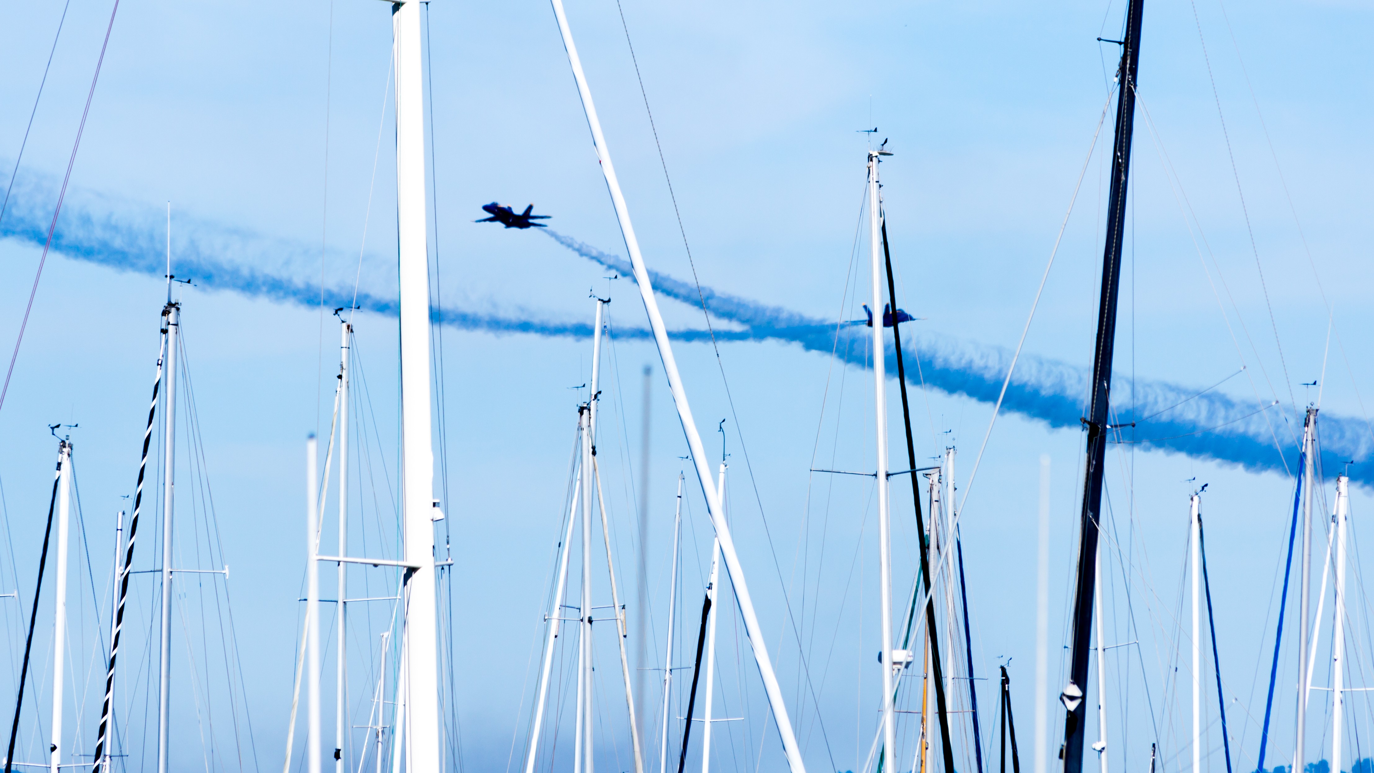 Blue Angels over San Francisco