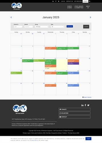 Online Event Calendar with Event Registration